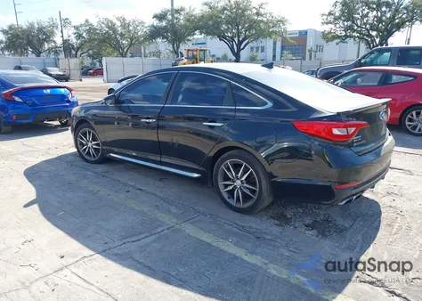 2015 Hyundai Sonata Sport 2.0T from USA, damaged, VIN 5NPE34AB5FH090522